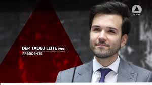 Deputado Tadeu Leite é reeleito presidente da Assembleia