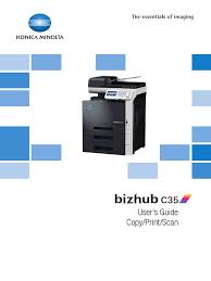 The konica minolta bizhub c35 is ideal solution you need for your office for improved business not to mention, business quality prints are guaranteed as the all in printer is equipped with simitri hd konica minolta bizhub c35 system requirements and compatibility: Konica Minolta C35 Manual En Operating System Microsoft Windows