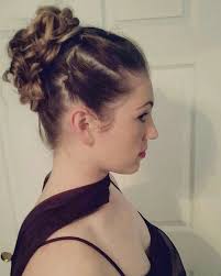 Gorgeous 2000s Style Curly Updo For Prom Or Any Formal Occasion Hairstyle Updo Hair Makeup Hair Styles Hair