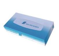 GEN Facial Tissue, 2-Ply, White, Flat Box, 100-Sheets/Box ...
