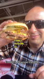 Freddys Pretzel Bun Burger