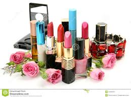 Decorative Cosmetics And Roses Stock Photo - Image of style, beauty:  21826054