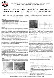 The general scientific objectives that will be followed within the project consider the achievement of new materials. Seminar 16 Martie 2010