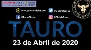Bom dia para encontros, diálogos curativos e transformadores. Horoscopo Diario Tauro 23 De Abril De 2020 Youtube