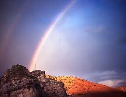 Bisbee Mining Historical Museum A Monsoon Double Rainbow In Bisbee Arizona Circa 1955 This Image Is From The Photograph Collection Of The Bisbee Mining Histo Arizona World Travel