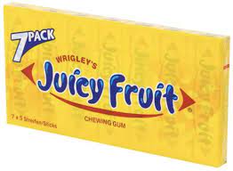 In the past, chewing gum was made from chic. Wrigley S Flavours Juicy Fruit Chewing Gum 14 Packs Amazon De Grocery