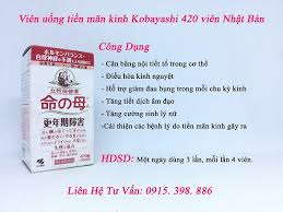 vien uống tiền man kinh kobayashi 840 vien nhật bản man kinh thực phẩm bổ dưỡng nhật bản