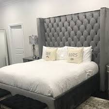 Buyer Photo Yana Magid Who Reviewed This Item With The Etsy App For Iphone Bed Frame And Headboard Upholstered Beds Tufted Bed