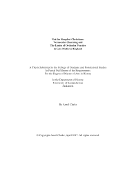 Https Harvest Usask Ca Bitstream 10388 8180 1 Clarke Thesis 2017 Pdf