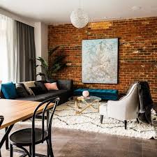 Pin By The Block Shop On Salon In 2020 Brick Living Room Brick Wall Living Room Brick Wall Interior Living Room