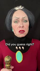 Guess who? Do ypu know what Disney film she's from?? I love how this one  turned out. Especially her nose! . . . #makeupartist #halloweenmakeup  #disneyvillains #ladytremaine