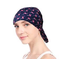 A bandana can help your hair look cool and unique. Zycc Unisex Head Scarf Hat Bandana Cotton Printed Turban Headwear For Cancer Chemo Hair Loss Buy Online In Bahamas At Bahamas Desertcart Com Productid 110015138