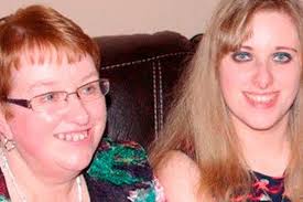 I said, "I think they are dead" but I didn't recognise them as my wife and  daughter'