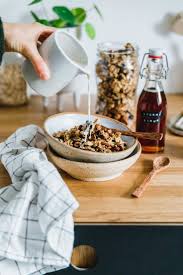 Buchweizen Granola Mit Ahornsirup Kardamom Eat This Foodblog Vegane Rezepte Stories Rezept Lebensmittel Essen Buchweizen Eat This