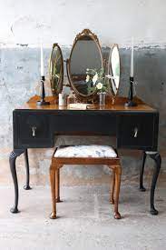 Vintage Dressing Table Stool Stool Only With Pretty Etsy Vintage Dressing Tables Dressing Table Stool Wooden Dressing Table
