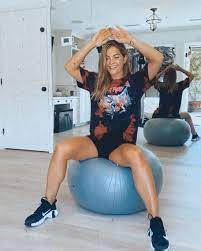 shannon decker on instagram get a six pack at home i bet a lot of you have one of these yoga balls floating around yoga ball get a six pack ball