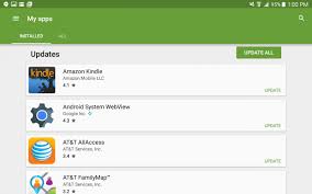 It will open all the other tabs however, i.e. How Do I Update Apps On My Android Tablet Ask Dave Taylor