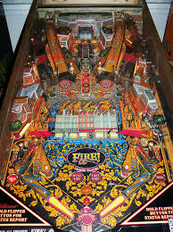 Fire Flipper Pinball Arcade Machine Pinball Wizard