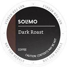 Amazon Brand 100 Ct Solimo Coffee Pods Dark Roast Compatible With 2 0 K Cup Brewers One Hundred 0 42 Ounce Da Dark Roast Coffee Dark Roast Coffee Roasting