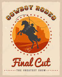 The vintage imagery and rich colors will take you back to the rodeo! Cowboy Rodeo Poster Vector Illustration American Country Style Stock Photo Picture And Royalty Free Image Image 80066079