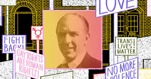 Illustration by mike mcquade / source: Pride50 Frank Kameny Father Of The Gay Rights Movement