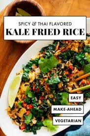 I love keeping trader joe's frozen brown rice on hand for stir fries, it's so convenient and. Spicy Kale And Coconut Fried Rice Cookie And Kate