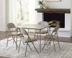A foldable table or collapsible table always come in handy when you are in need of extra win over your guests at game night and pull out the folding card table and chairs to make room for more. 19 Best Comfortable Folding Chairs For Small Spaces Vurni