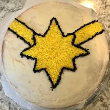 Marvel avengers novelty birthday cake design with personalised message. Captain Marvel Shag Rug Cake Popcorner Reviews