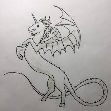 She's a dragon and a unicorn. Dragicorn By Lowerbunk Fur Affinity Dot Net