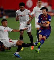 Diego carlos santos silva (born 15 march 1993), or simply diego carlos, is a brazilian professional who plays as a defender for spanish club sevilla. Barca Universal On Twitter Messi Didn T Push Diego Carlos For Nothing