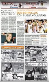 See more of el informador on facebook. Venezuela Diario Online El Informador Xuxa Diarios Online Borrachos Venezuela