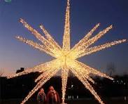 Large Christmas Holiday Decoration 3D Waterproof LED Star ...