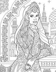 Best princess coloring pages for adults from best 25 princess coloring pages ideas on pinterest.source image: Coloring Pages For Girls Of Indian Princesses Coloring Pages Architect
