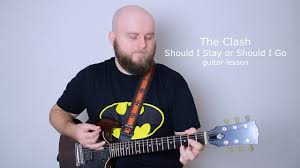 Should i stay or should i go was a single by the clash. The Clash Should I Stay Or Should I Go Guitar Lesson How To Play Tutorial With Tabs And Chords Youtube