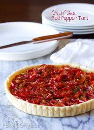 Goat Cheese Red Pepper Tart Stuffed Peppers Food Appetizer Snacks