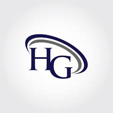 Looking for professional customer service, great communication and awesome hair, perfect distraction is the perfect location for you. Monogram Hg Logo Design By Vectorseller Thehungryjpeg Com