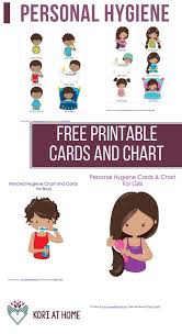 Personal Hygiene And Bedtime Routine Chart And Cards For Girls And Boys Kids Hygiene Bedtime Routine Chart Hygiene Activities