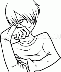 Discover and share the best gifs on tenor. Sad Anime Boy Side View Drawing Novocom Top