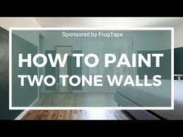 Two Tone Walls How To Paint Straight Lines Making Manzanita Two Tone Walls Paint Line Tape Wall