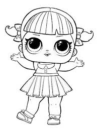 Baby doll coloring pages printable. Lol Surprise Baby Dolls Coloring Pages Ahliahzuhairi