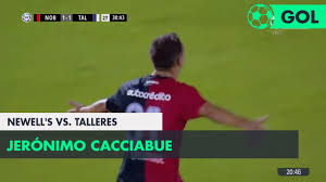 Videos and highlights of the match between newell's old boys v talleres de córdoba in liga profesional argentina on. Jeronimo Cacciabue 2 1 Newell S Vs Talleres Fecha 23 Superliga Argentina 2017 2018 Youtube