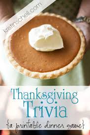 What are the thanksgiving trivia questions and answers? Thanksgiving Trivia A Printable For Your Gathering The Turquoise Table