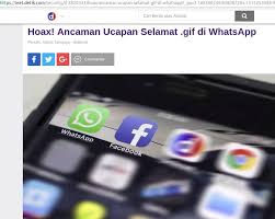 3,390 likes · 111 talking about this. Hoax Bahaya Memberi Ucapan Selamat Dengan Gif Di Whatsapp Turnbackhoax