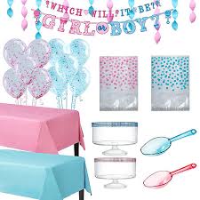 Decorate your backyard with a rustic look, add balloons, and assemble a host of baby shower games that ensure a festive outdoor celebration. Gender Reveal Party Supplies Gender Reveal Themes Party City