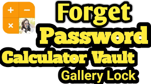 Lock/unlock applications that you do not let anyone open without your password/pattern. Calculator Vault Gallery Lock Forget Password Youtube