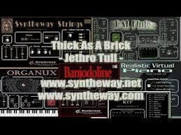 Thick As A Brick Jethro Tull Banjodoline Mandolin Flute Strings Glockenspiel Organ Piano Vst Glockenspiel Mandolin Thick As A Brick