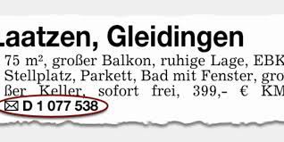Weisen sie im titel bereits auf die größten vorzüge der wohnung hin. Wie Funktionieren Chiffre Anzeigen