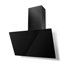 Angled extractor hoods for kitchens. Lamona Lam2706 90cm Black Angled Cooker Hood Howdens