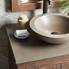 Wyndham collection 30 x 22 single countertop with undermount rectangular sink and backsplash. Nativestone Concrete Vanity Tops Native Trails