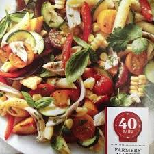 Black Bean And Corn Salsa Recipe Southern Living Farmers Market Pasta Salad Recipe With Images Farmers Market Recipes Food Recipes